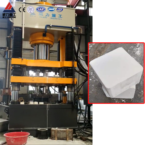 500噸氧化鋯陶瓷制品成型液壓機