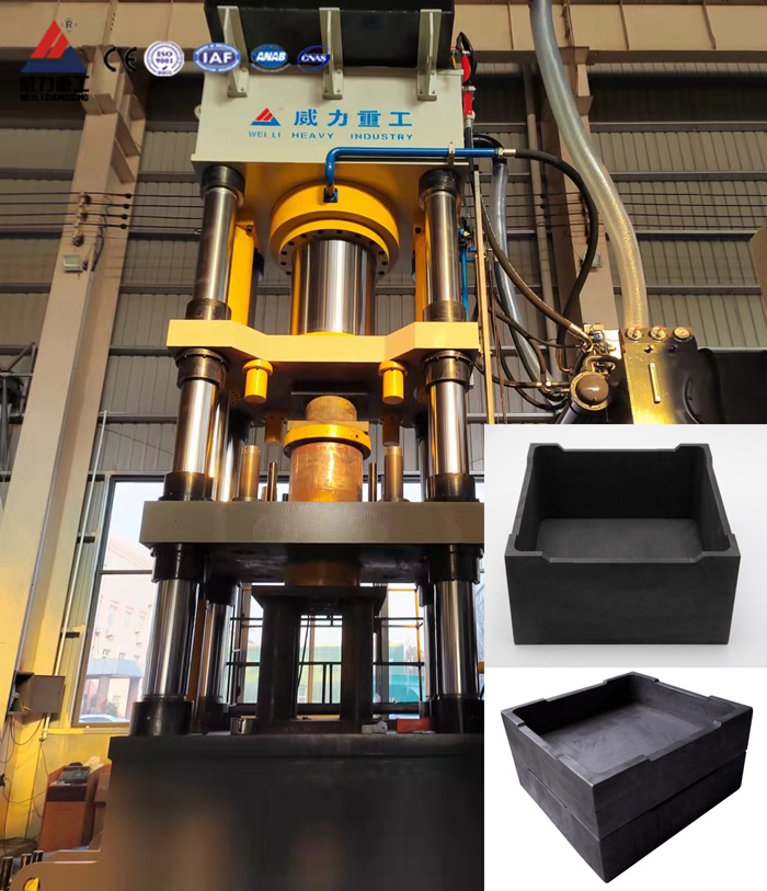 石墨匣缽液壓機-匣缽生產設備800噸壓力機